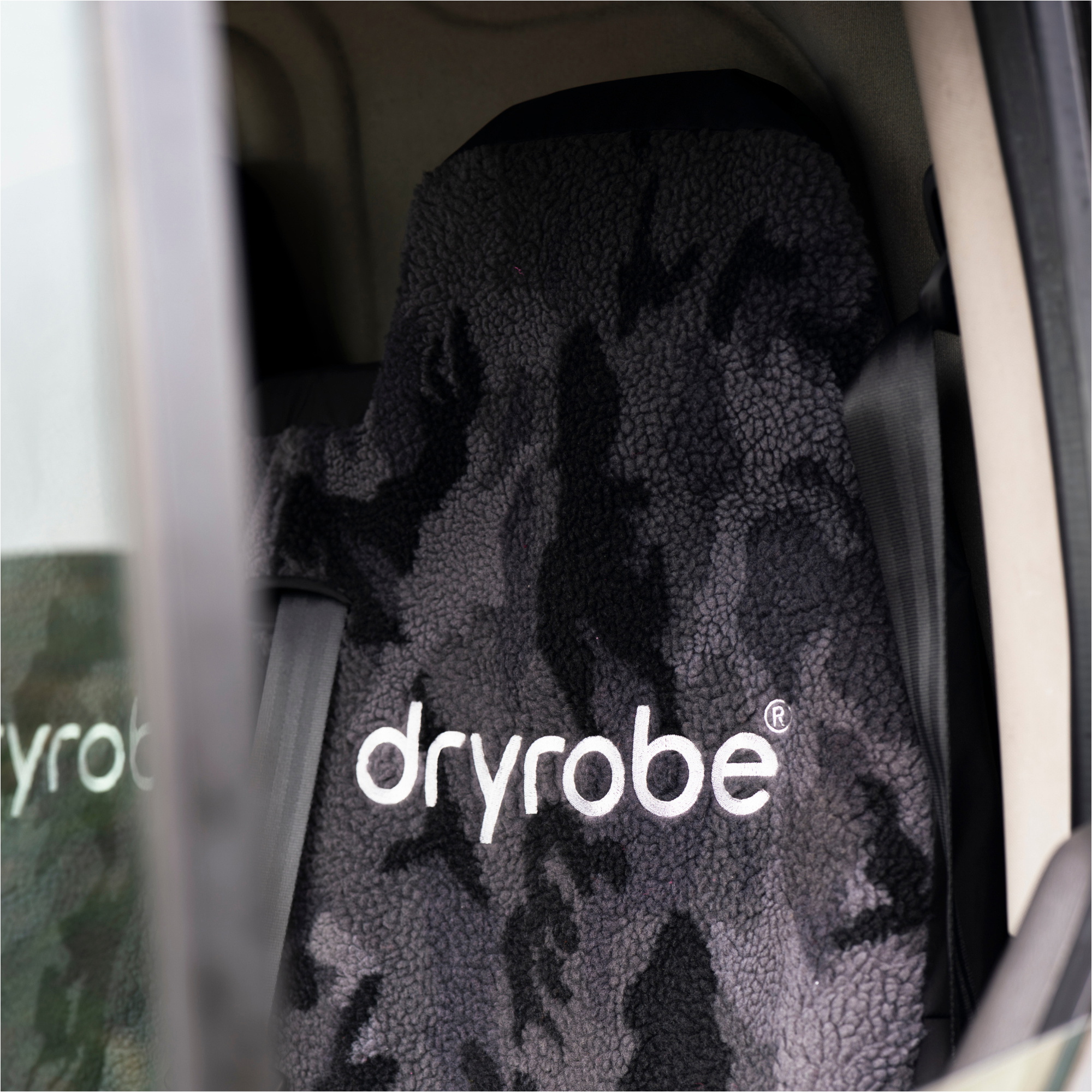 2026 Coprisedile Singolo Per Dryrobe , Modello SINGLECSC - Black / Mimetico